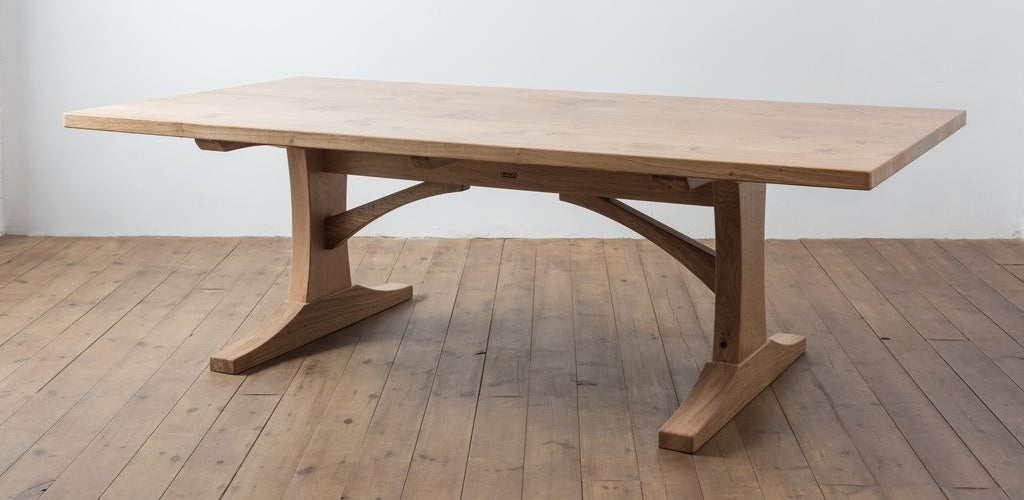 A bespoke refectory table for the kitchen
