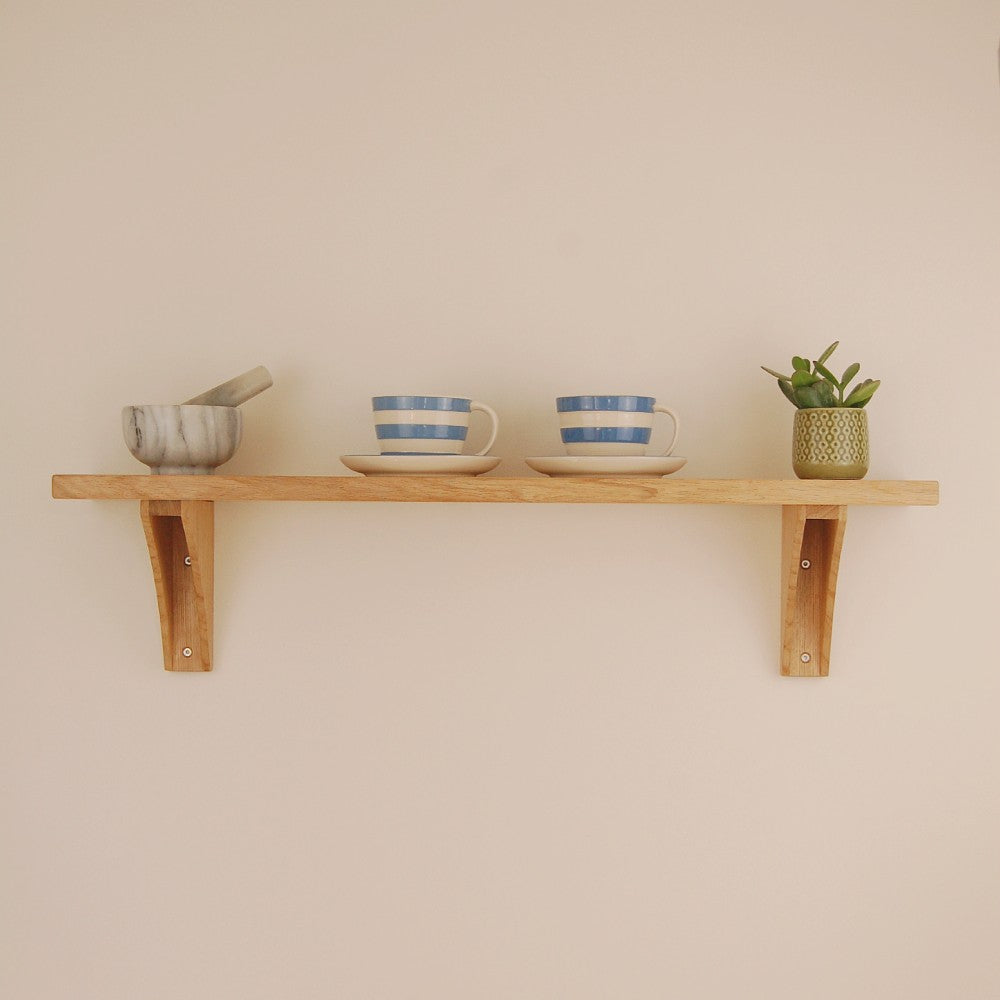 The Yarner Shelf In British Oak