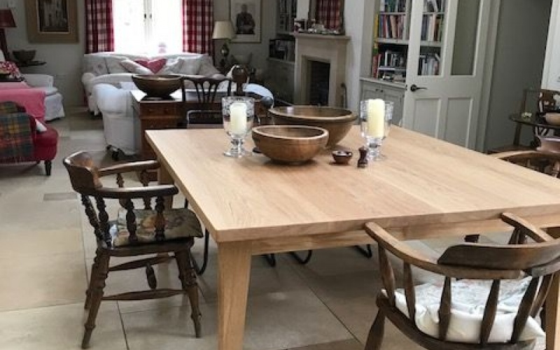 Bespoke 8 seater dining table
